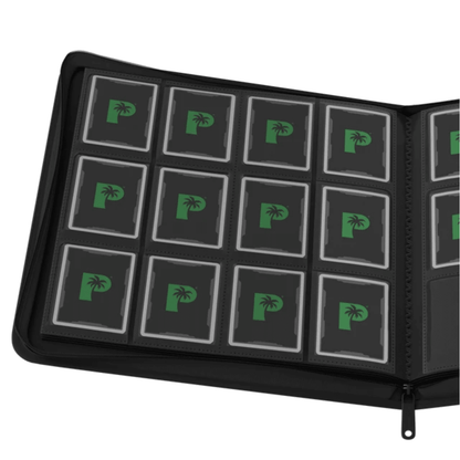Collector's Series 12 Pocket Zip Trading Card Binder - BLACK - THE CARD SPOT PTY LTD.
