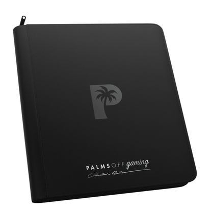 Collector's Series 12 Pocket Zip Trading Card Binder - BLACK - THE CARD SPOT PTY LTD.