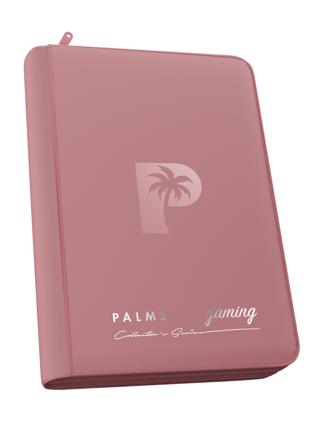 Collector's Series 4 Pocket Zip Trading Card Binder - Pink - THE CARD SPOT PTY LTD.