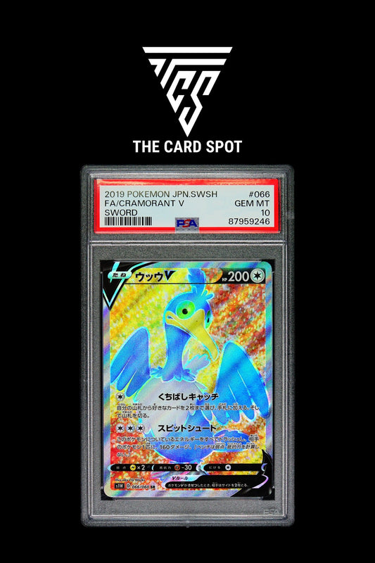 Cramorant V PSA 10 066/060 - Pokemon TCG - THE CARD SPOT PTY LTD.