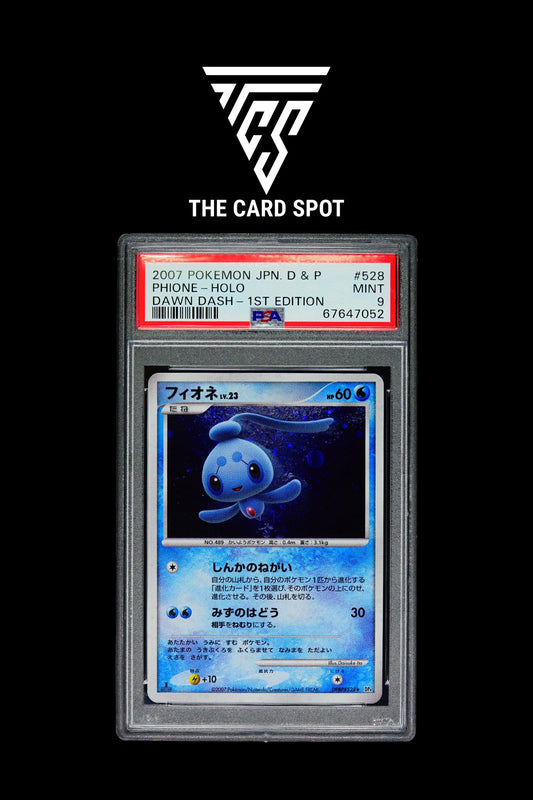 DPBP#528 - Phione Holo 1st edition Dawn Dash PSA 9 - Pokemon TCG - THE CARD SPOT PTY LTD.