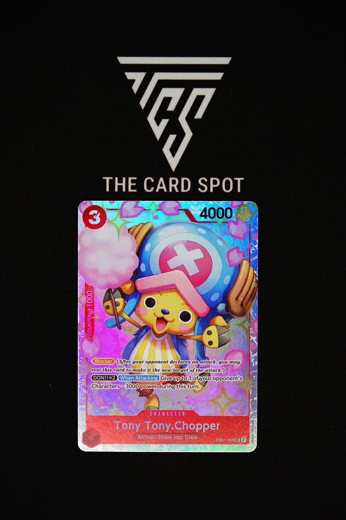 EB01 - 006 - Tony Tony.Chopper SR - One Piece TCG - THE CARD SPOT PTY LTD.