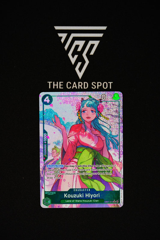EB01 - 013 - Kozuki Hiyori R ALT ART - One Piece TCG - THE CARD SPOT PTY LTD.