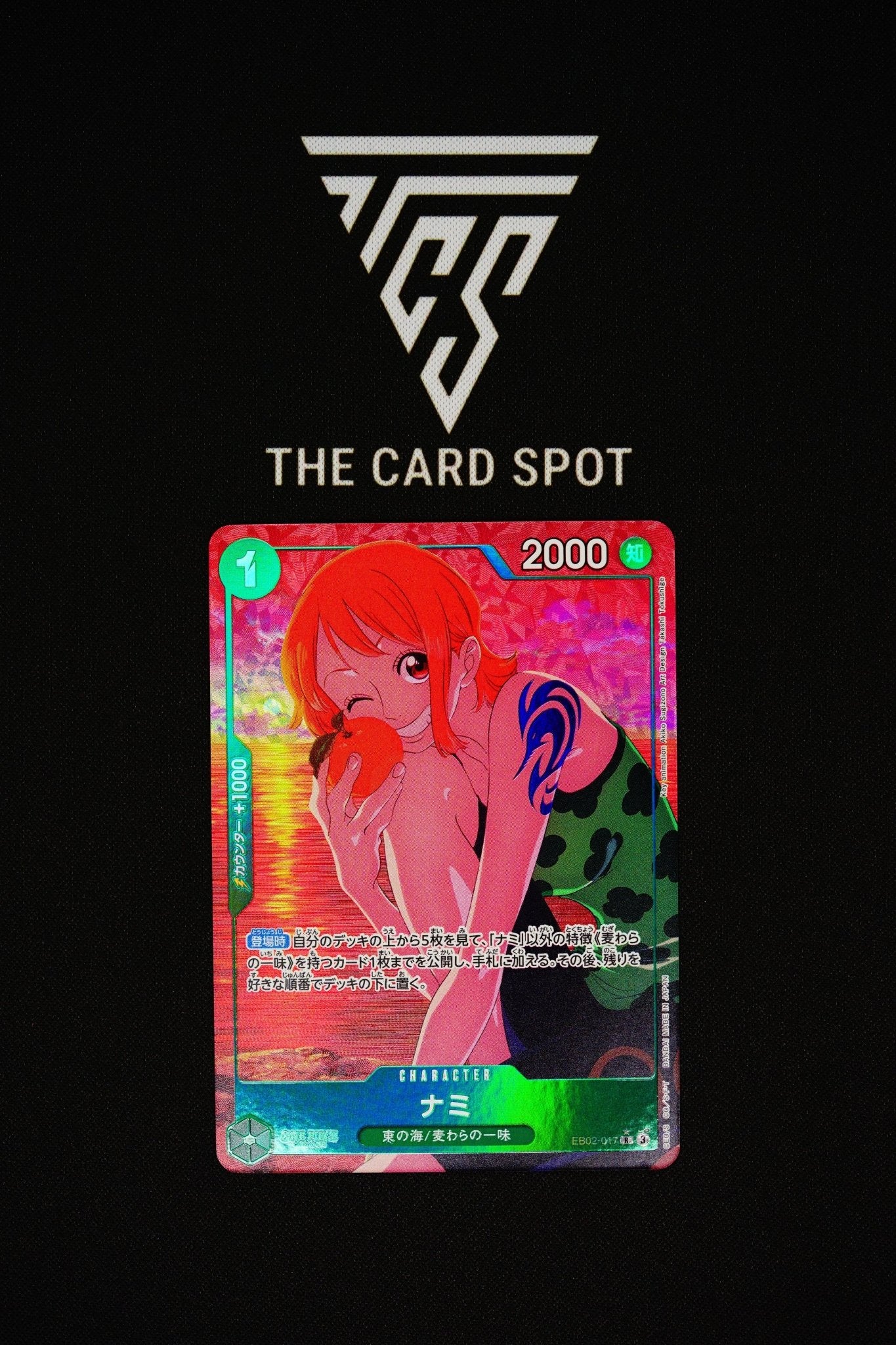 EB02 - 017 - Nami ALT ART - One Piece TCG - THE CARD SPOT PTY LTD.