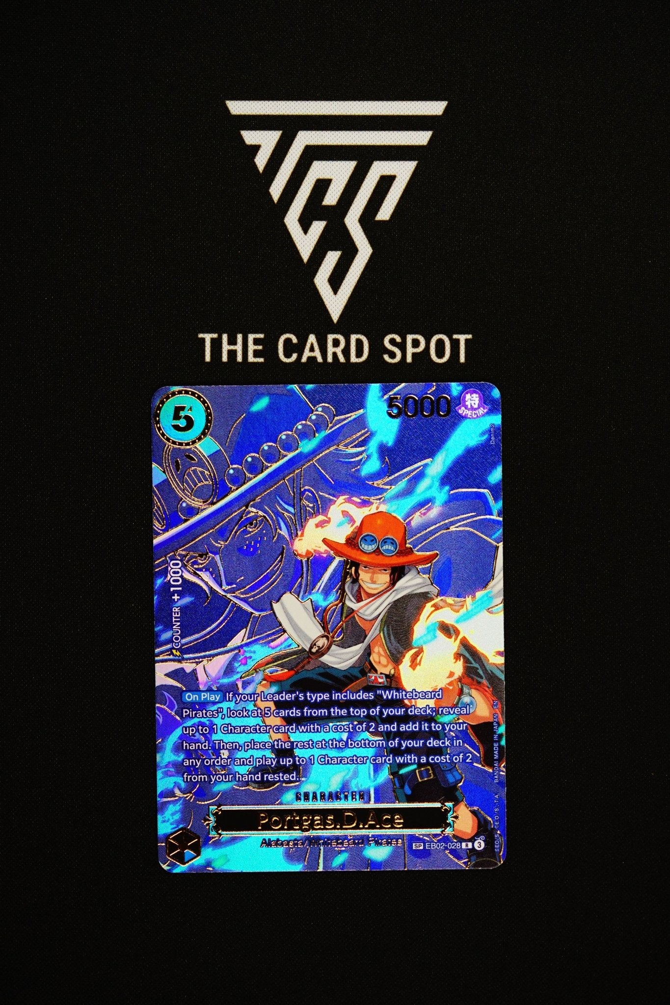 EB02 - 028 Portgas.D.Ace - One Piece TCG - THE CARD SPOT PTY LTD.