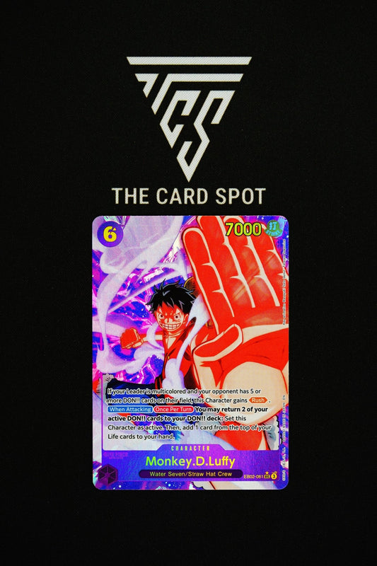 EB02 - 061 Monkey D Luffy SEC - One Piece TCG - THE CARD SPOT PTY LTD.