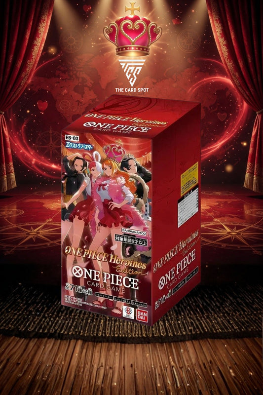 EB03 Heroines Edition Booster Box - One Piece TCG - THE CARD SPOT PTY LTD.