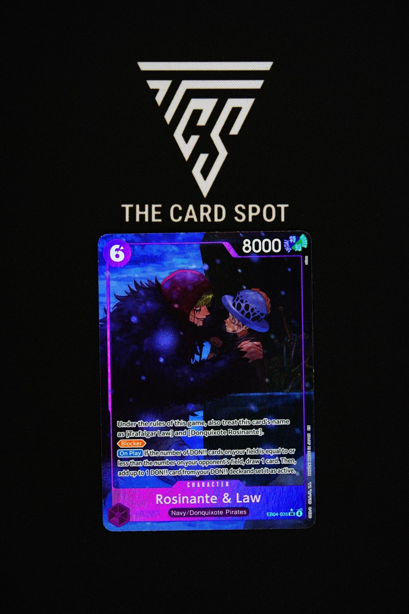 EB04-038 Rosinante & Law - One Piece TCG - THE CARD SPOT PTY LTD.