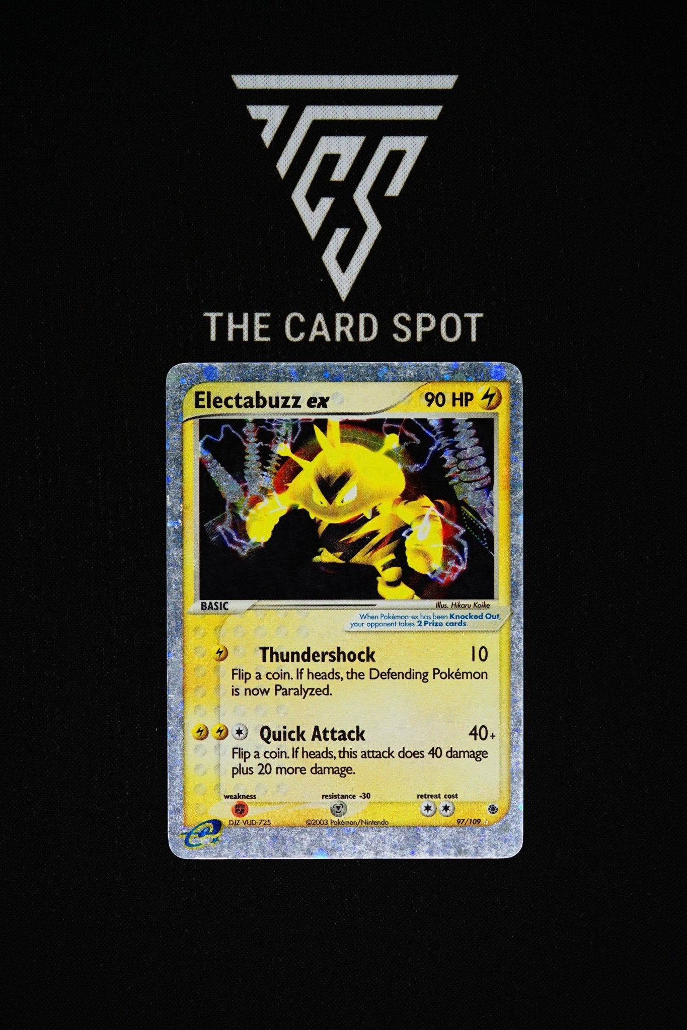 Electabuzz EX #97/109 - Pokemon TCG - THE CARD SPOT PTY LTD.