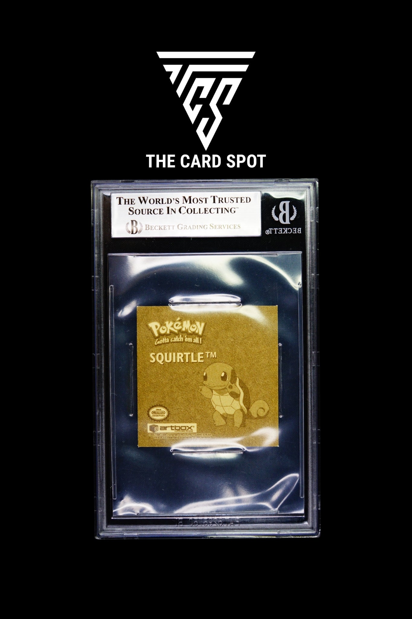 G06 Squirtle Squad Sticker BGS 8.5 - Pokemon TCG - THE CARD SPOT PTY LTD.