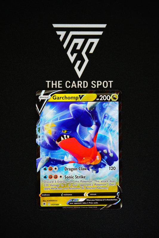 Garchomp V (117/189) - Astral Radiance Pokemon - THE CARD SPOT PTY LTD.