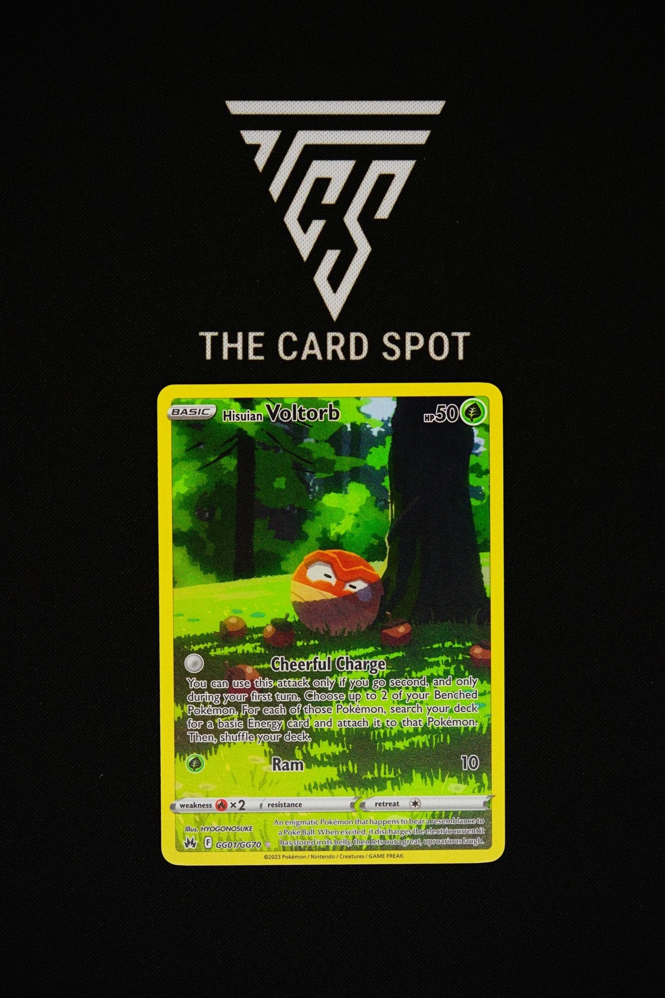 GG01/GG70 - Hisuian Voltorb - Pokemon TCG - THE CARD SPOT PTY LTD.