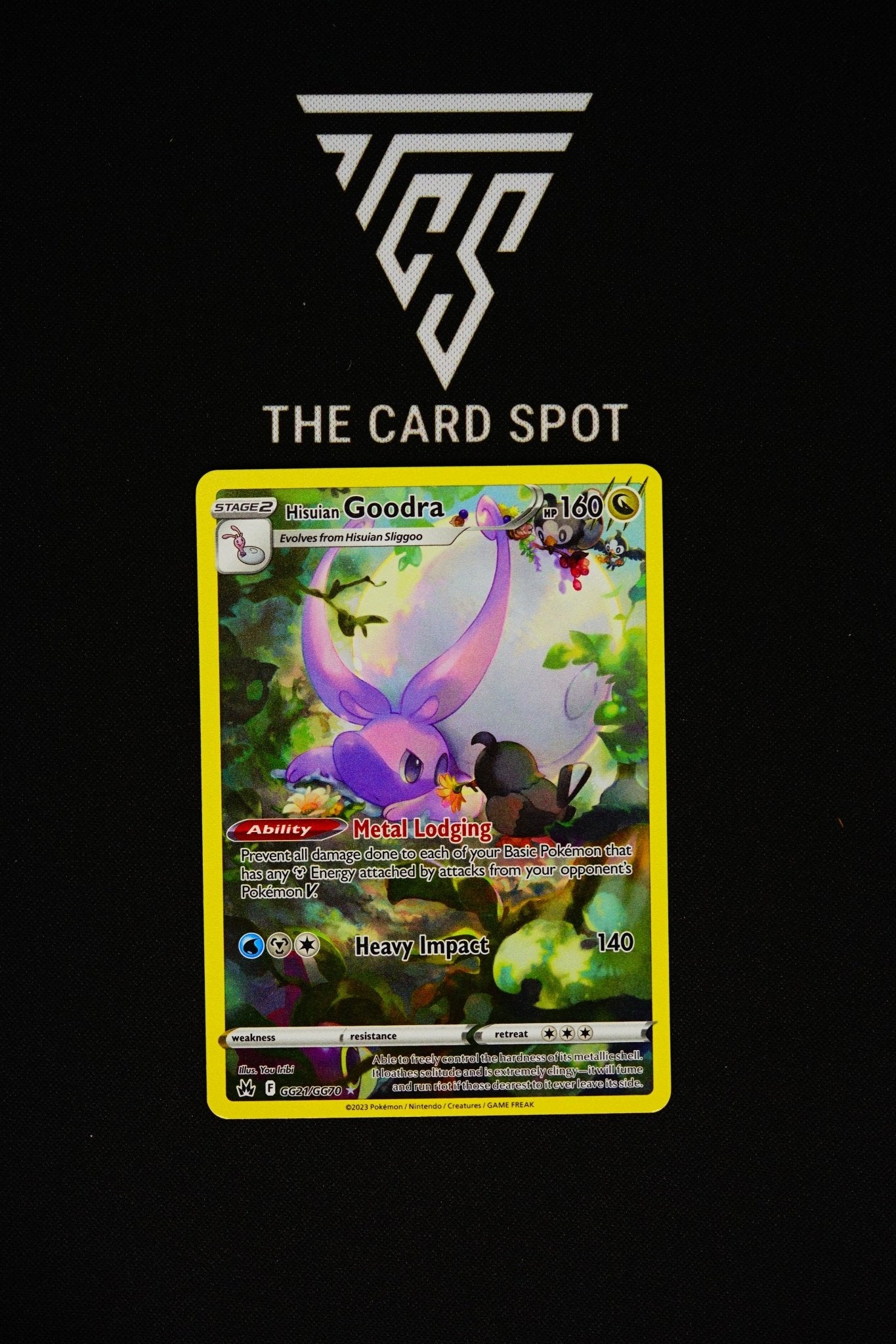 GG21/GG70 - Hisuian Goodra - Pokemon TCG - THE CARD SPOT PTY LTD.