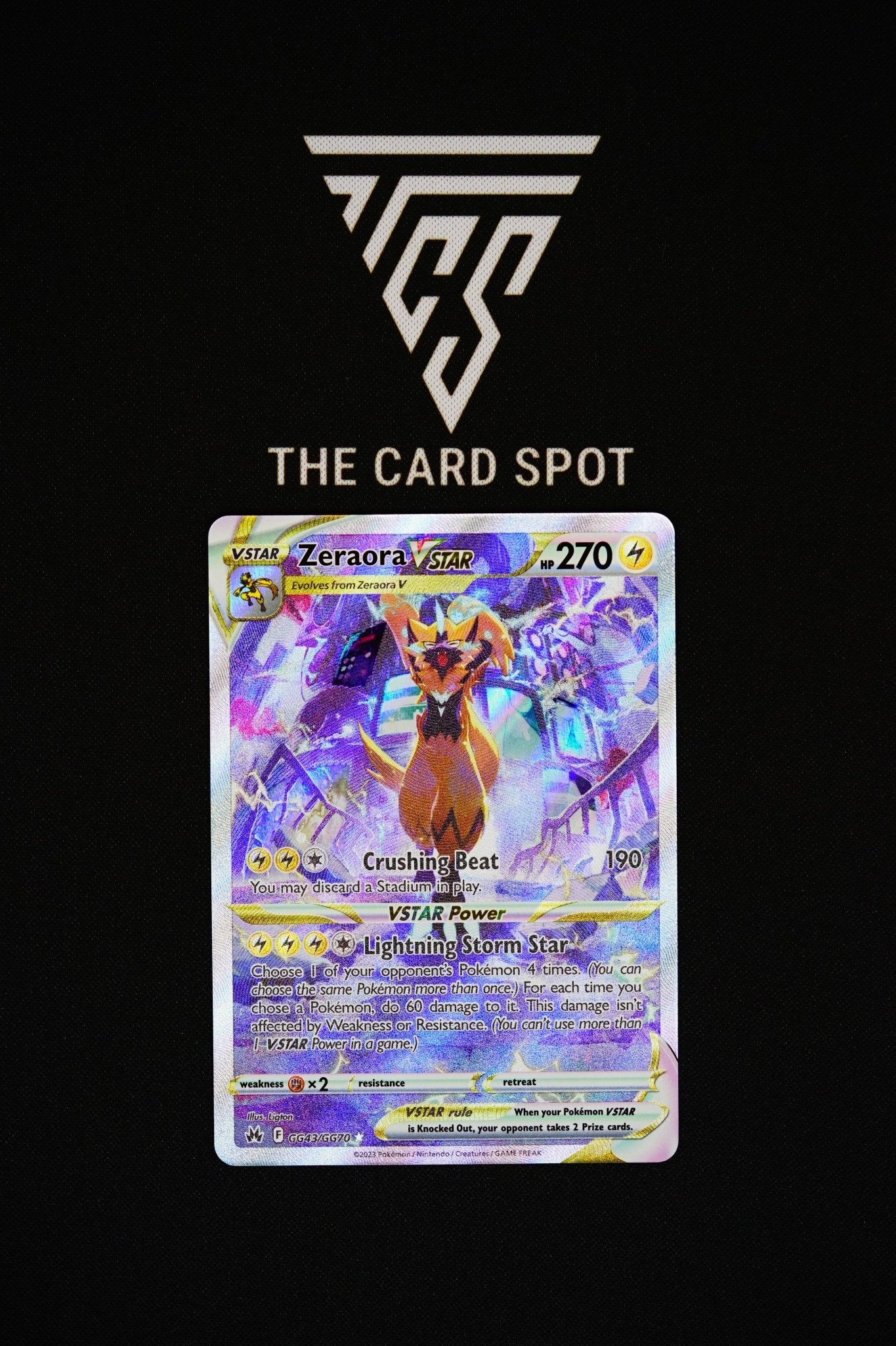 GG43/GG70 - Zeraroa Vstar - Pokemon TCG - THE CARD SPOT PTY LTD.