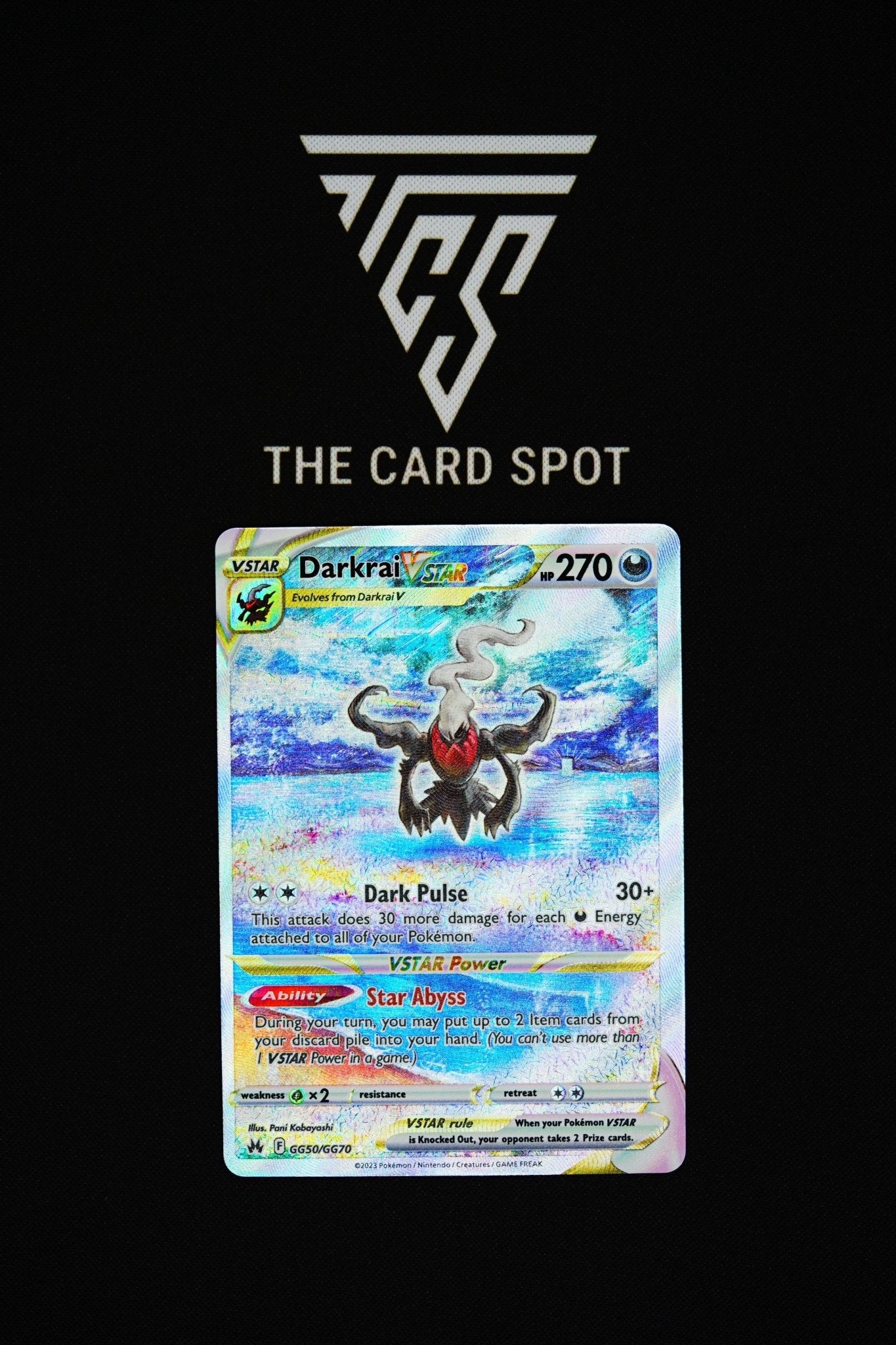 GG50/GG70 - Darkrai VSTAR - Pokemon TCG - THE CARD SPOT PTY LTD.