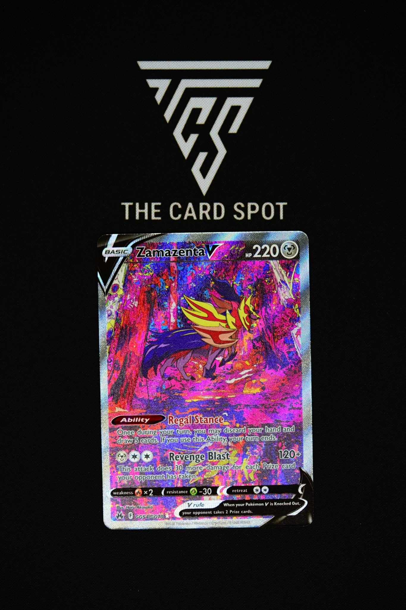 GG54/GG70 - Zamazenta V - Pokemon TCG - THE CARD SPOT PTY LTD.