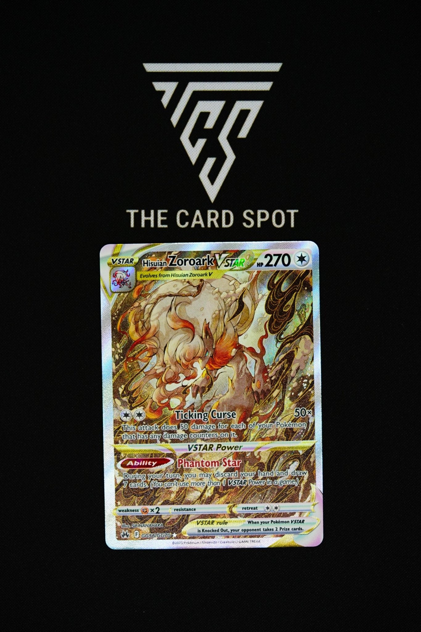 GG56/GG70 - Hisuian Zoroark VSTAR - Pokemon TCG - THE CARD SPOT PTY LTD.