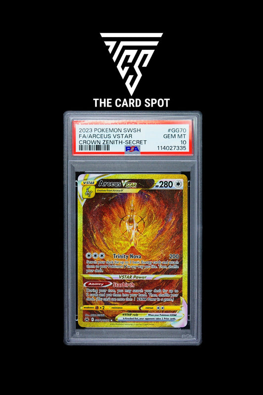 GG70/GG70 Arceus PSA 10 - Pokemon TCG - THE CARD SPOT PTY LTD.
