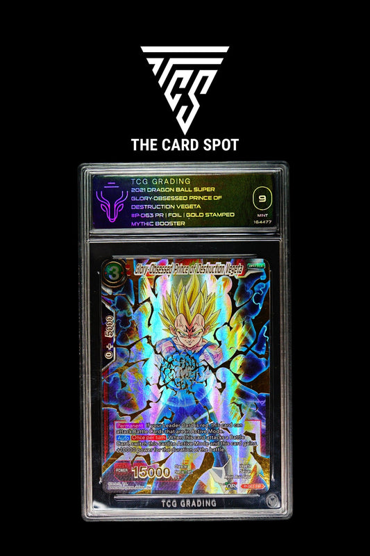 Glory Obsessed Prince Of Destruction Vegeta TCG 9 - Dragon Ball - THE CARD SPOT PTY LTD.