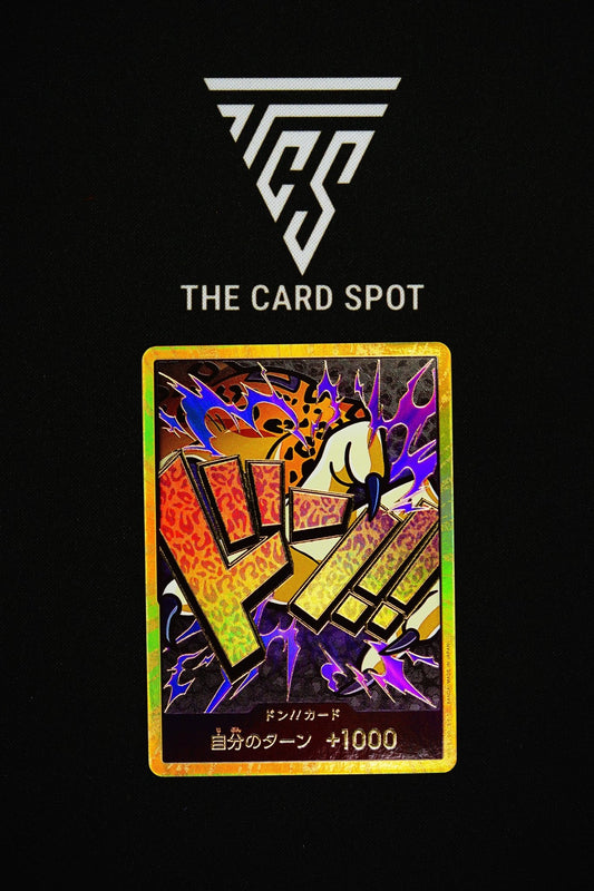 (Gold Frame) [Rob Lucci] Don!! Card - One Piece TCG - THE CARD SPOT PTY LTD.