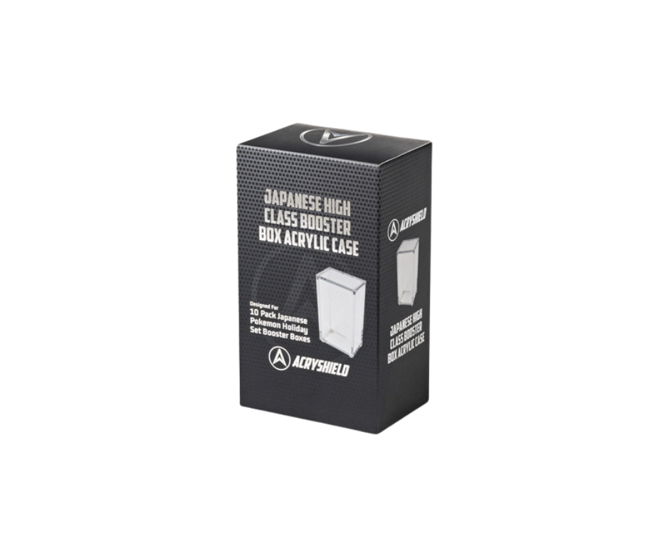 High Class Booster Box Acrylic Case - THE CARD SPOT PTY LTD.