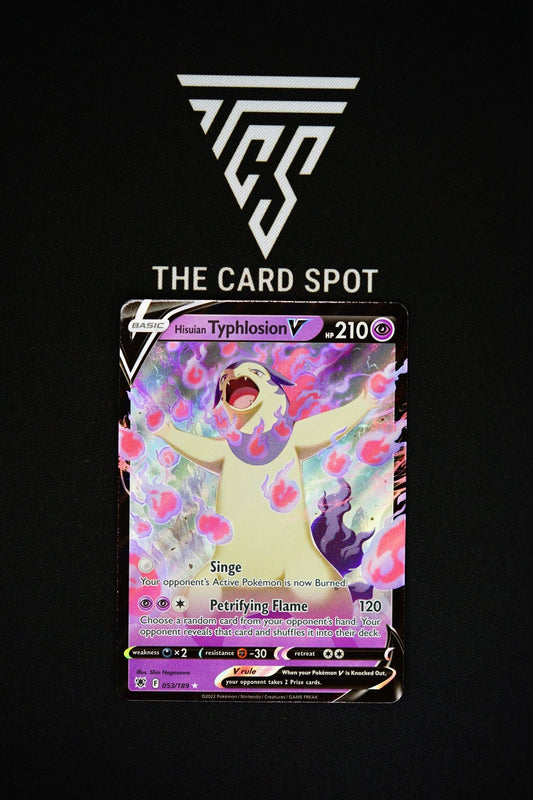 Hisuian Typhlosion V (053/189) - Astral Radiance Pokemon - THE CARD SPOT PTY LTD.