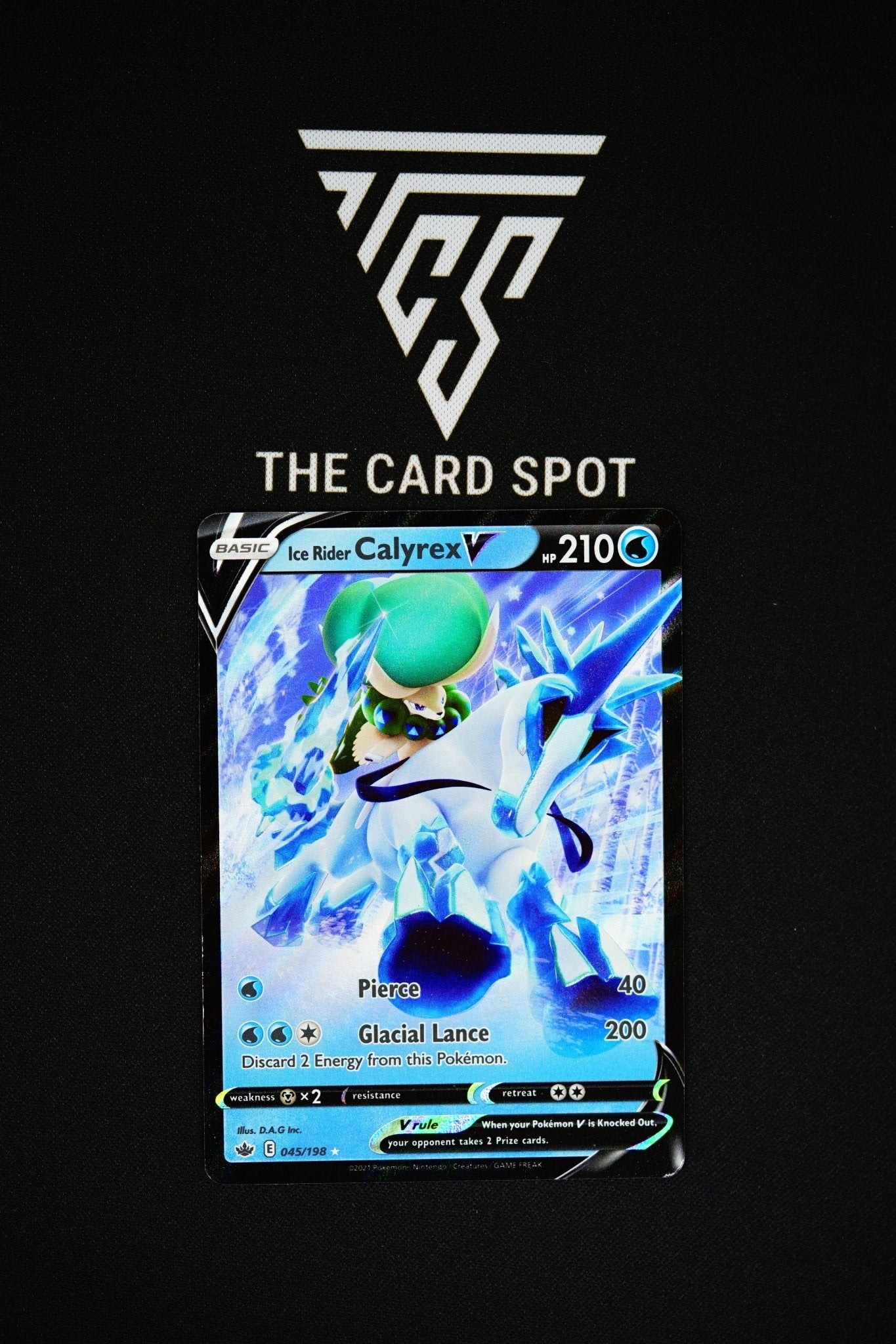 Ice Rider Calyrex V (045/198) - Chilling Reign Pokemon - THE CARD SPOT PTY LTD.