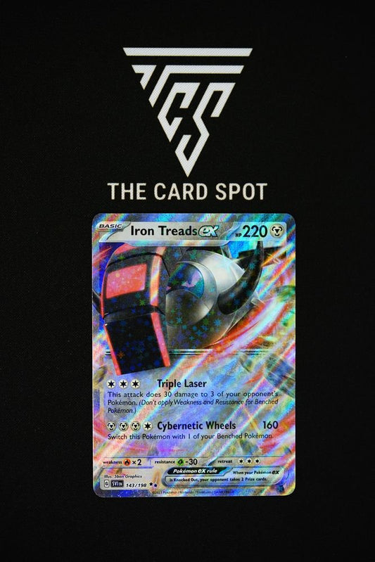 Iron Treads ex (143/198) - Scarlet and Violet Pokémon TCG - THE CARD SPOT PTY LTD.