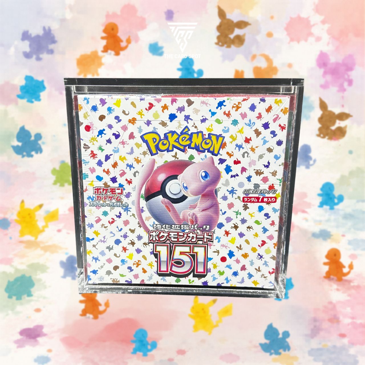 Japanese Booster UV Acrylic Box - THE CARD SPOT PTY LTD.