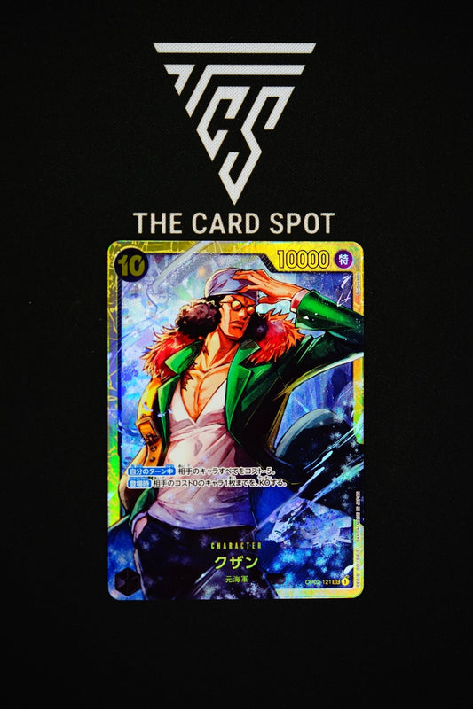 Kuzan OP02 - 121 SEC One Piece TCG - THE CARD SPOT PTY LTD.