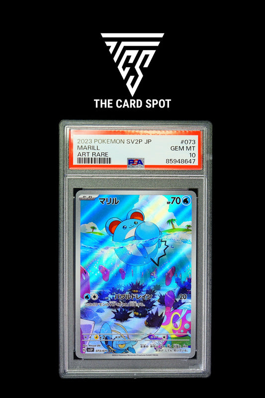 Marill 073/071 SV2P - PSA 10 Pokemon TCG - THE CARD SPOT PTY LTD.