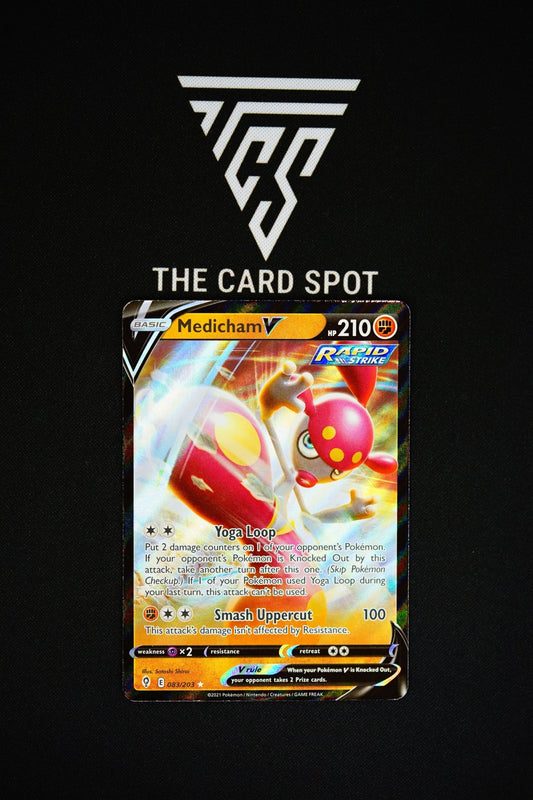 Medicham V (083/203) - Evolving Skies Pokemon - THE CARD SPOT PTY LTD.