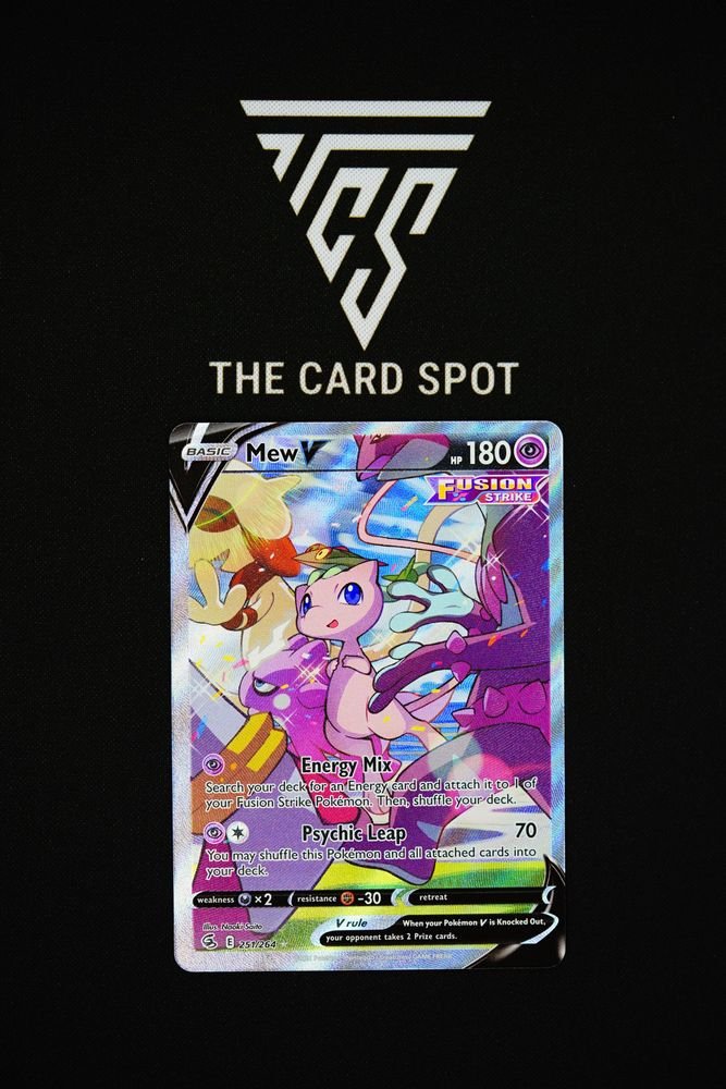 Mew V (251/264) - Fusion Strike Pokémon TCG - THE CARD SPOT PTY LTD.