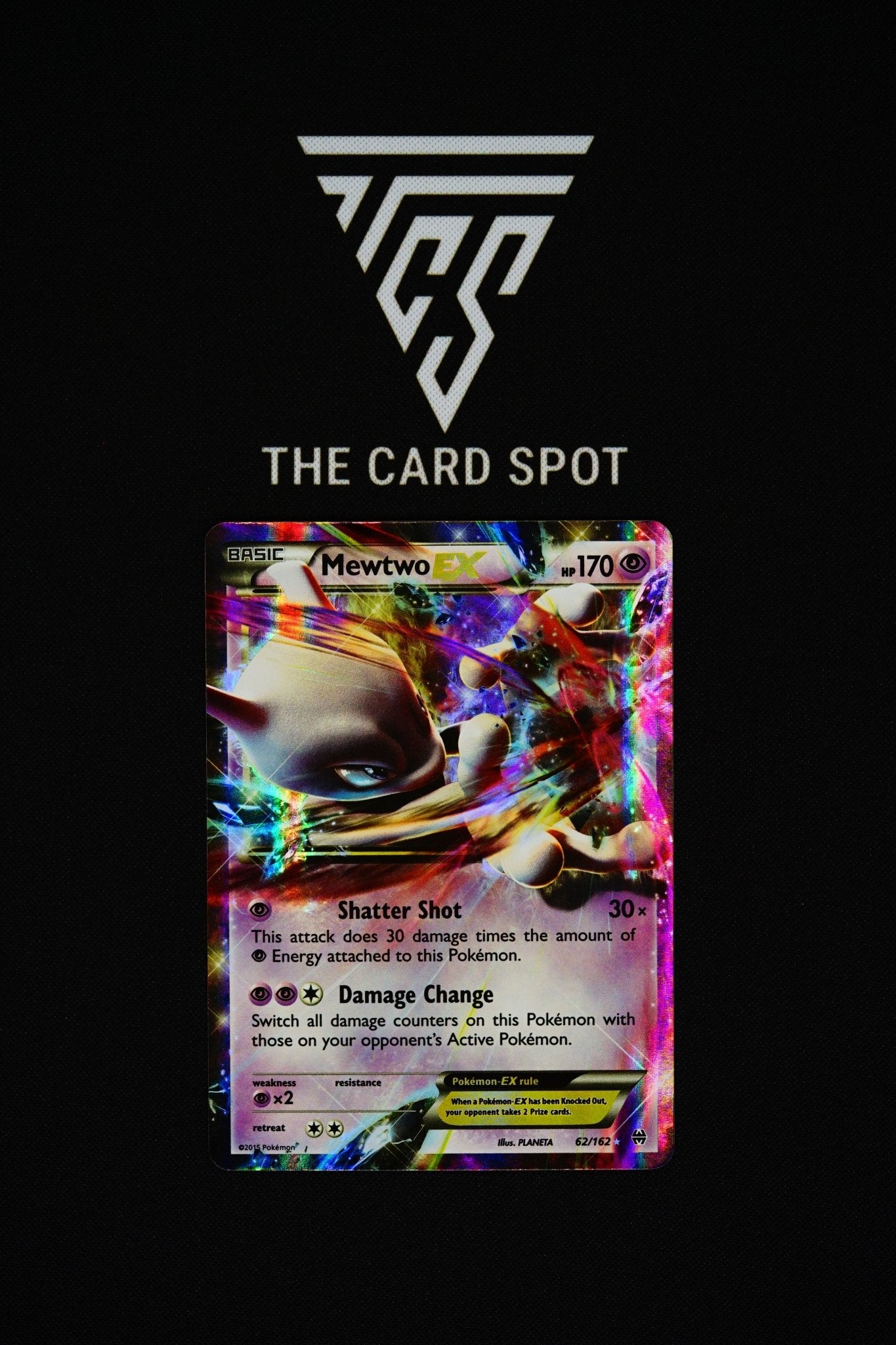 Mewtwo EX #62/162 - Pokemon TCG - THE CARD SPOT PTY LTD.