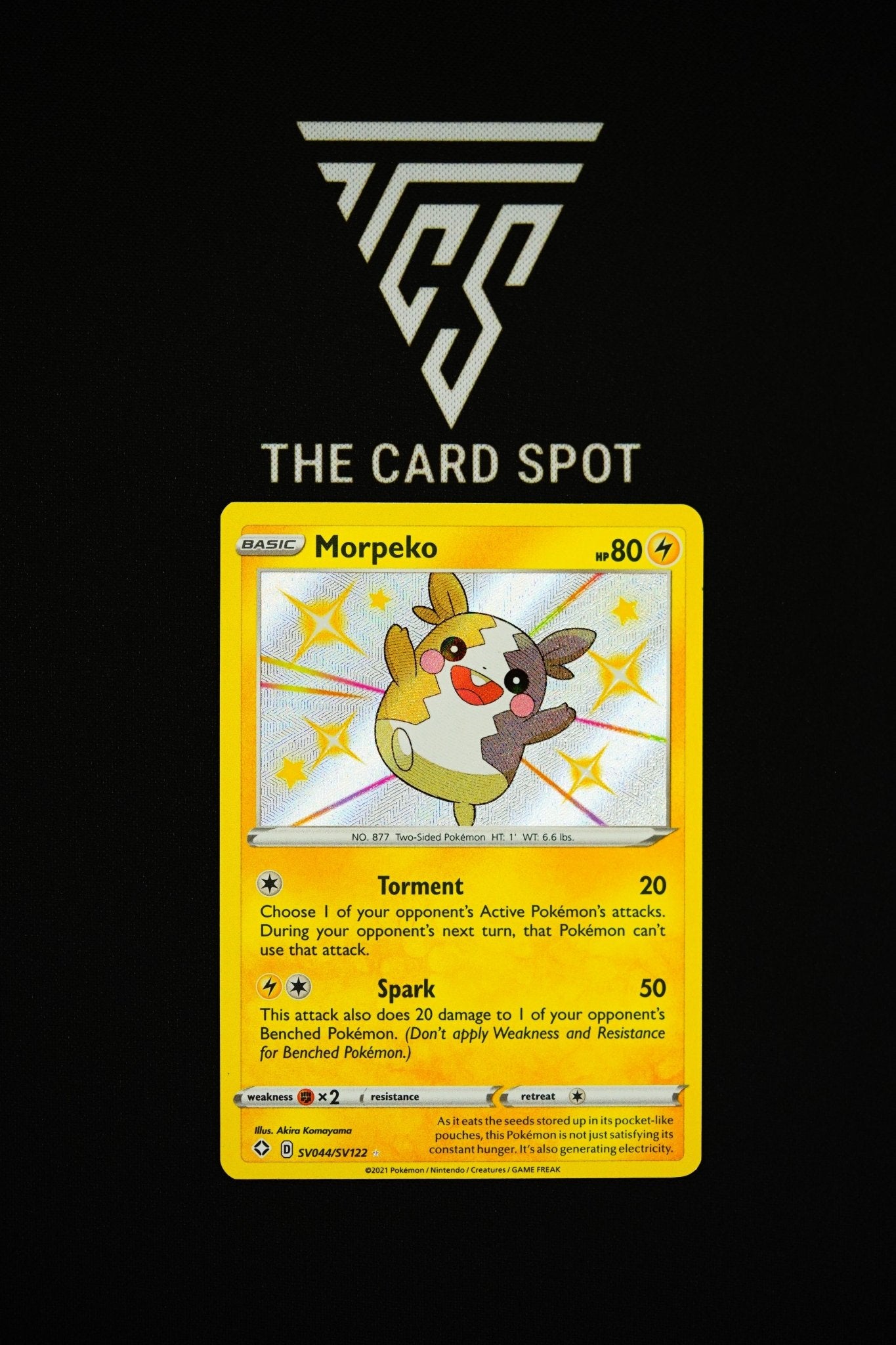 Morpeko (SV044/SV122) - Shining Fates Pokemon - THE CARD SPOT PTY LTD.