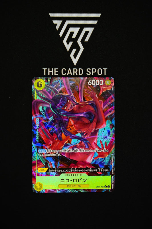 Nico Robin OP09 - 107 R Alt Rare - One Piece TCG - THE CARD SPOT PTY LTD.