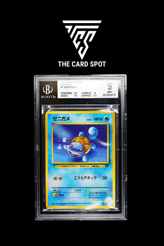 No.007 Squirtle BGS 9 - Pokemon TCG - THE CARD SPOT PTY LTD.