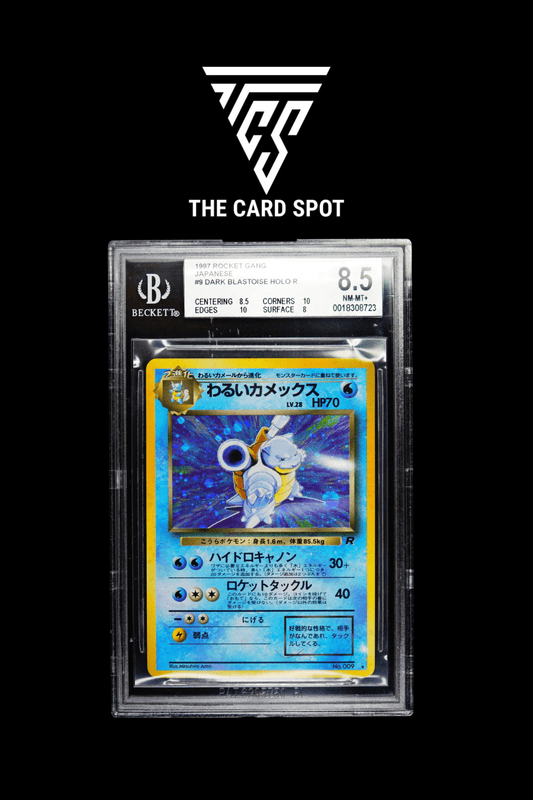 No.009 Dark Blastoise BGS 8.5 - Pokemon TCG - THE CARD SPOT PTY LTD.