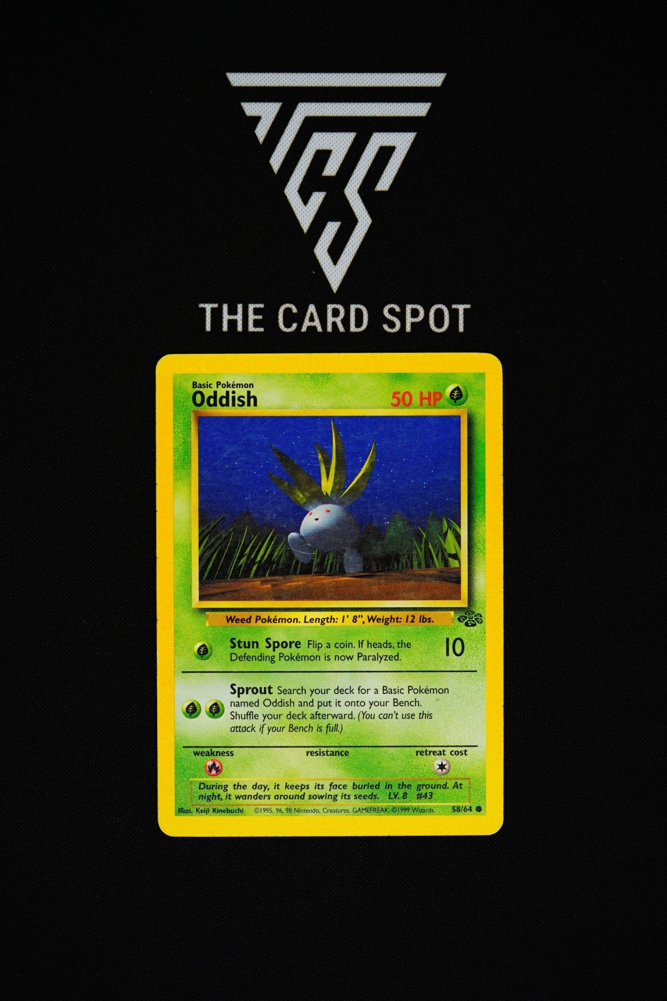 Oddish #58/64 - Pokemon TCG - THE CARD SPOT PTY LTD.