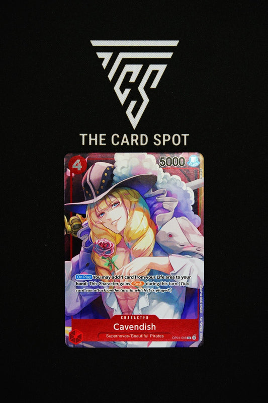 OP01 - 008 Cavendish Box Topper - One Piece TCG - THE CARD SPOT PTY LTD.