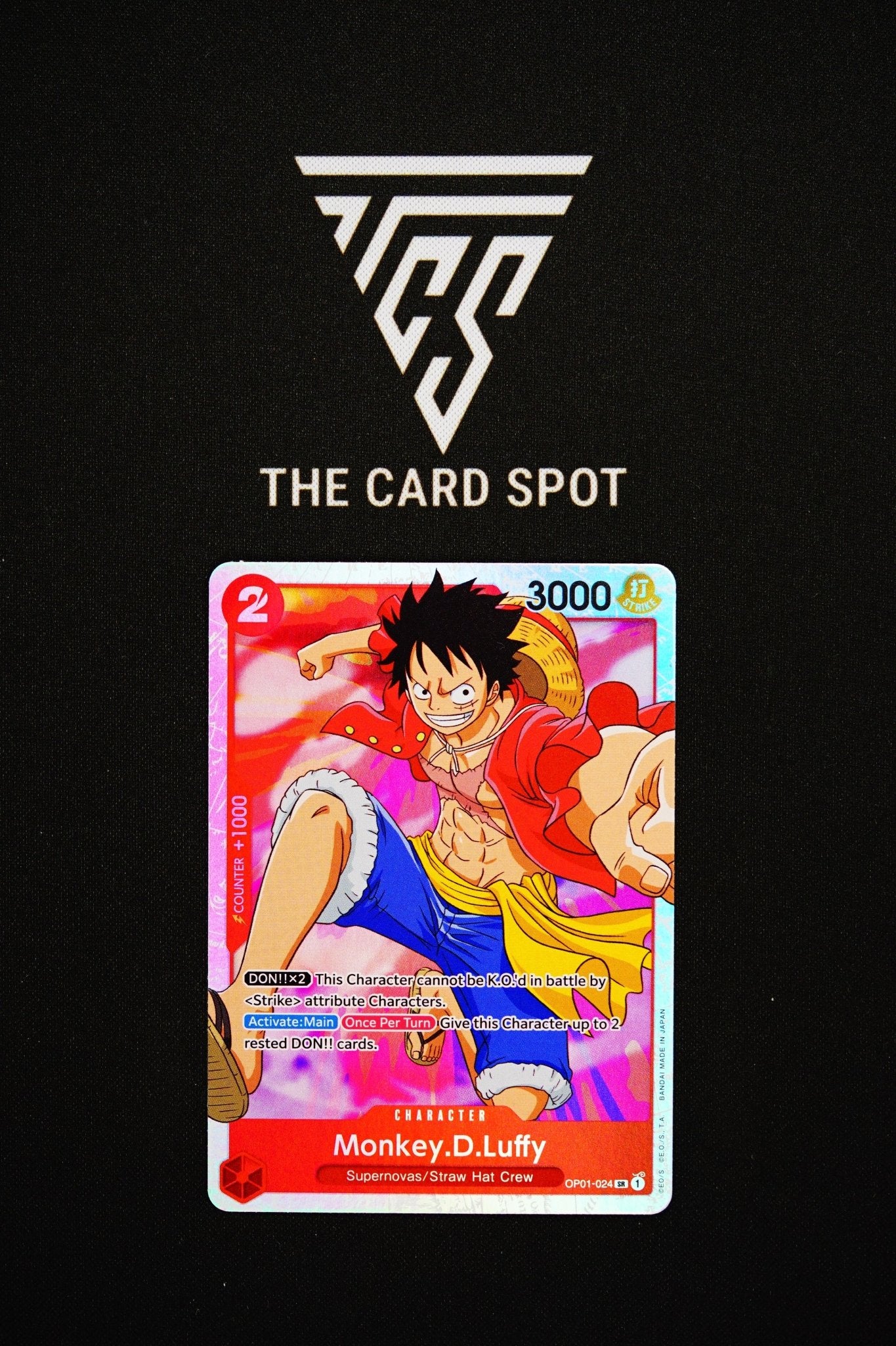 OP01 - 024 Monkey D Luffy SR - One Piece TCG - THE CARD SPOT PTY LTD.