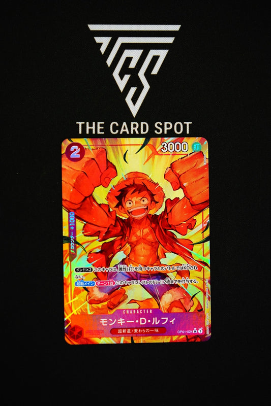 OP01 - 024 - SR ALT ART Monkey D. Luffy One Piece TCG - THE CARD SPOT PTY LTD.