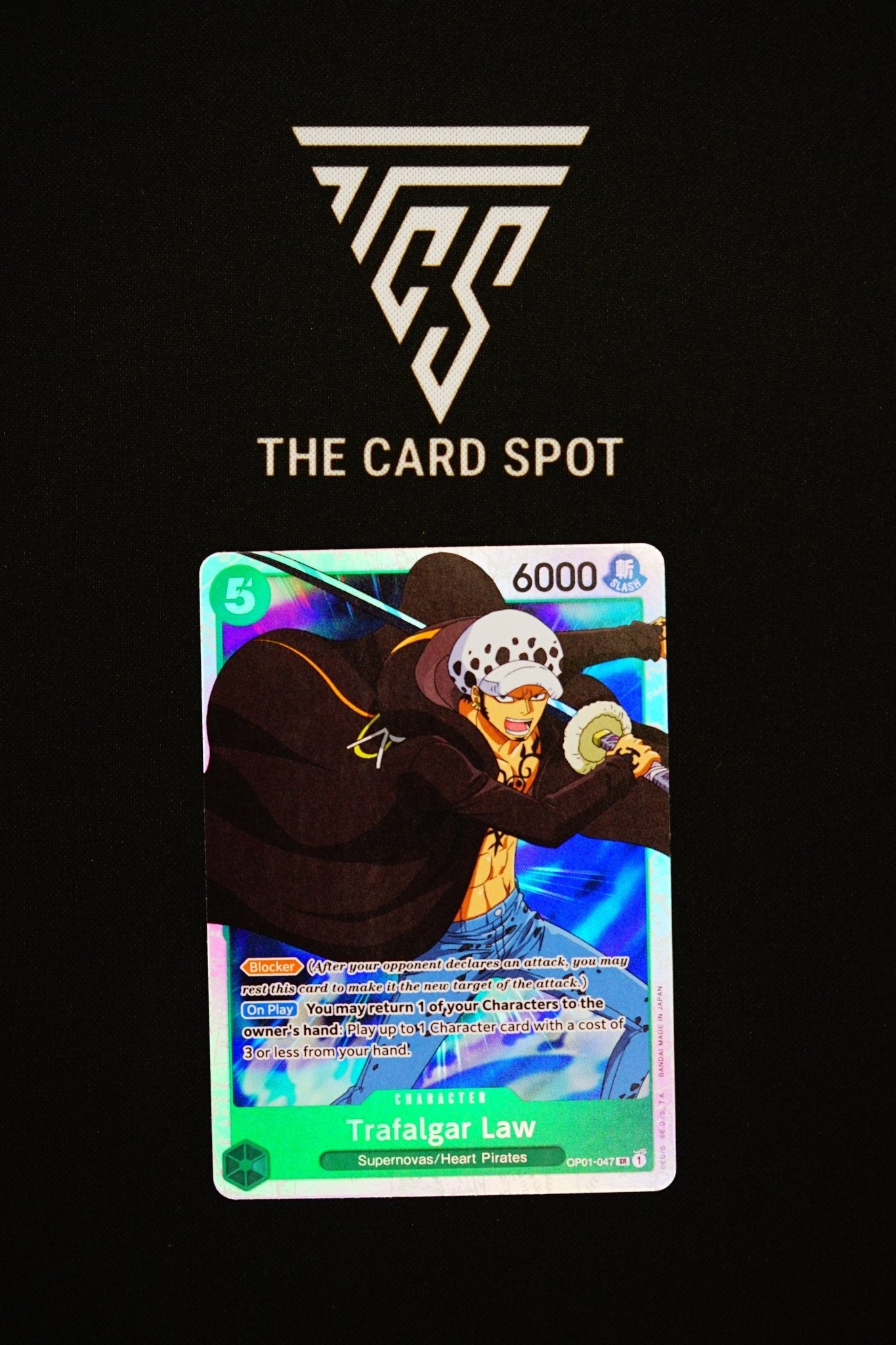 OP01 - 047 Trafalgar Law SR - One Piece TCG - THE CARD SPOT PTY LTD.
