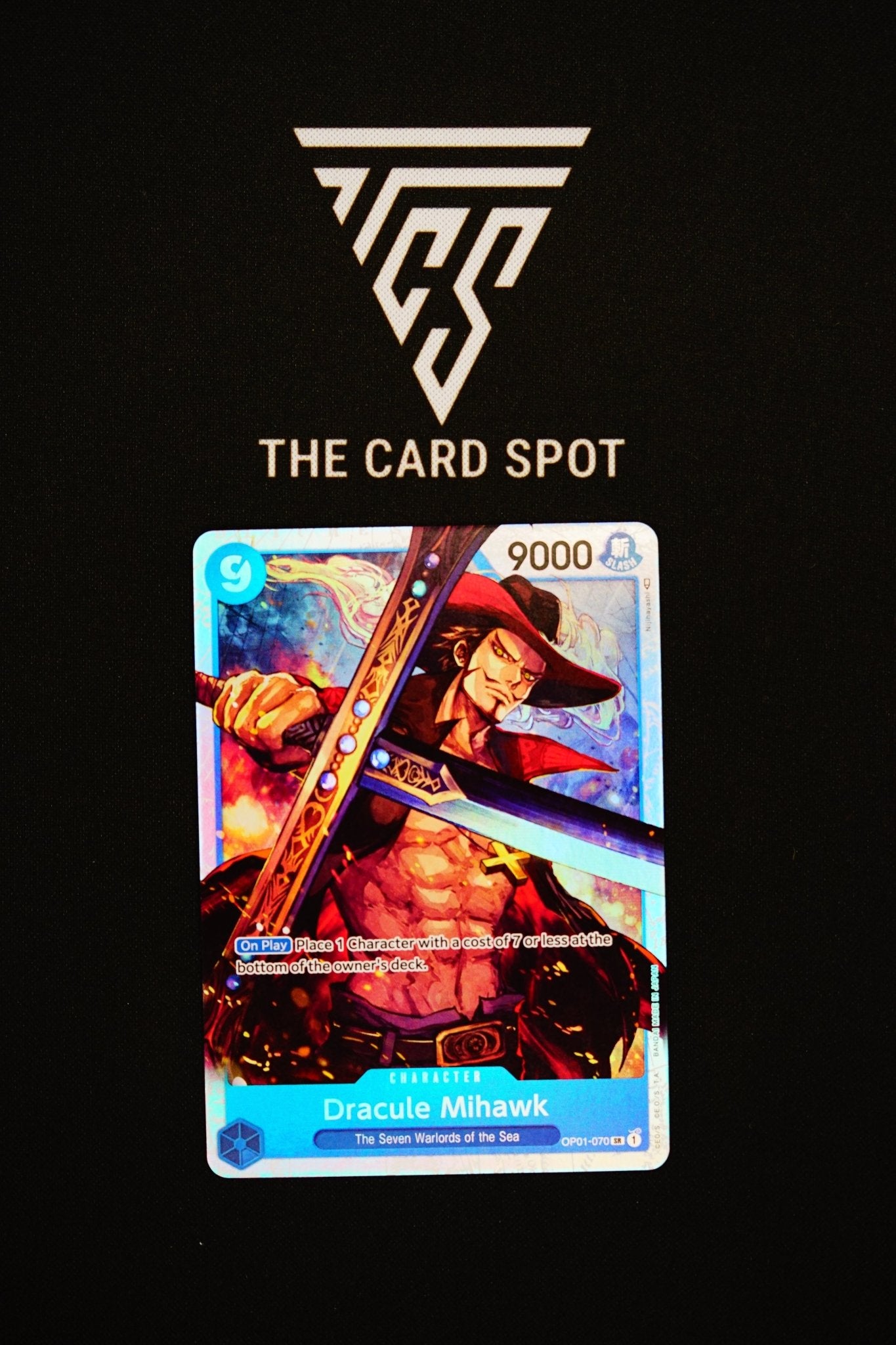 OP01 - 070 Dracule Mihawk SR - One Piece TCG - THE CARD SPOT PTY LTD.