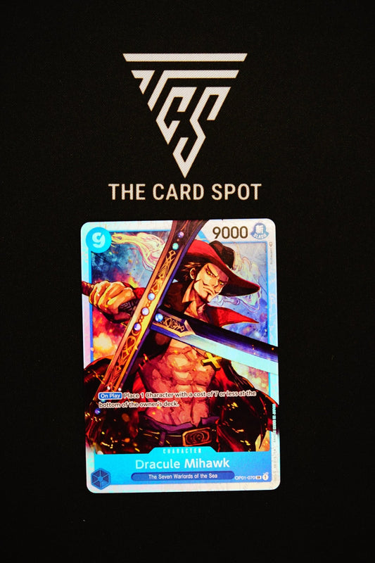 OP01 - 070 Dracule Mihawk SR - One Piece TCG - THE CARD SPOT PTY LTD.