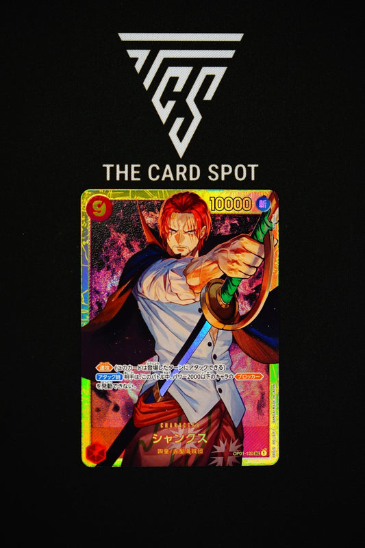 OP01 - 120 SEC Shanks - One Piece TCG - THE CARD SPOT PTY LTD.