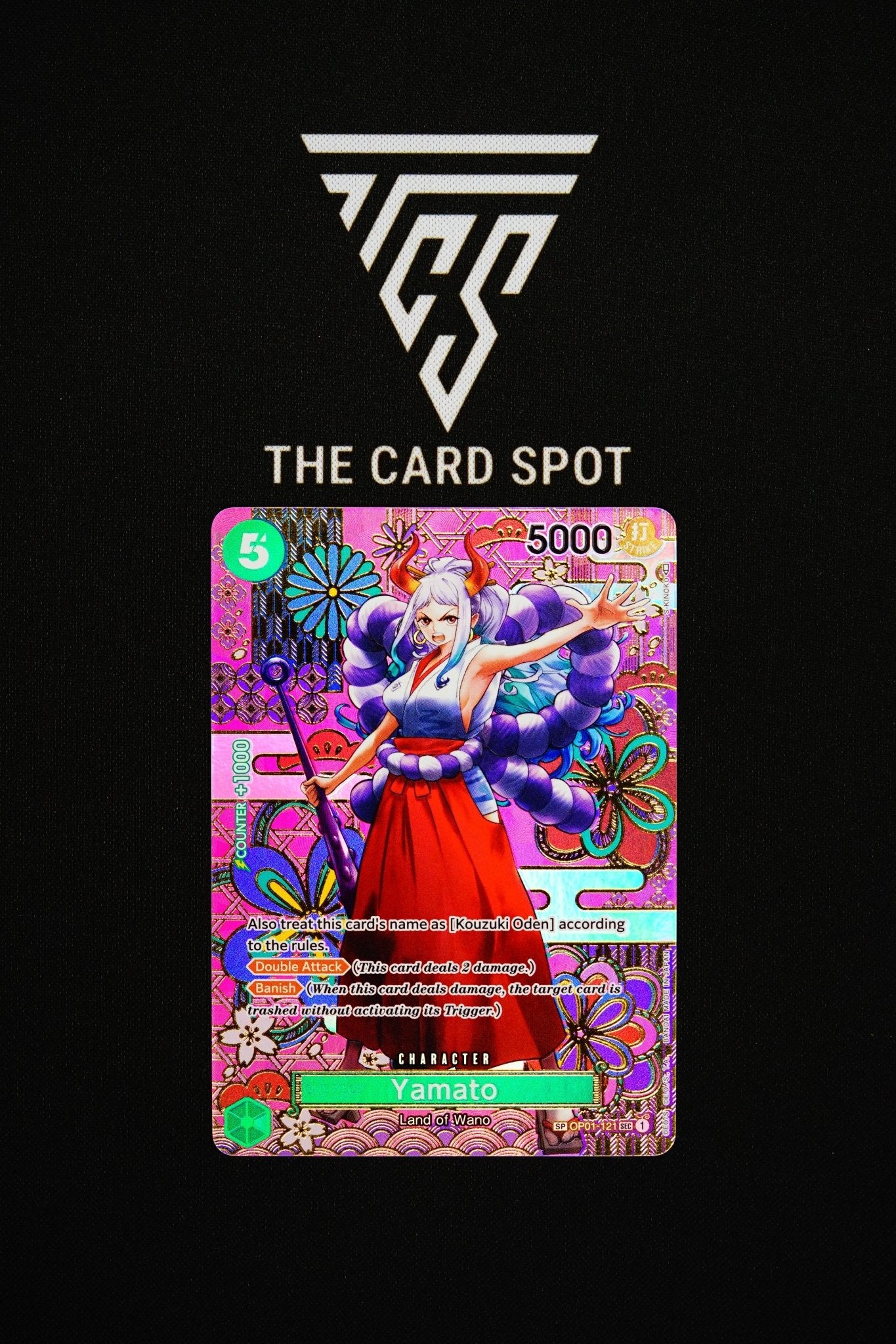 OP01 - 121 Yamato - One Piece TCG - THE CARD SPOT PTY LTD.