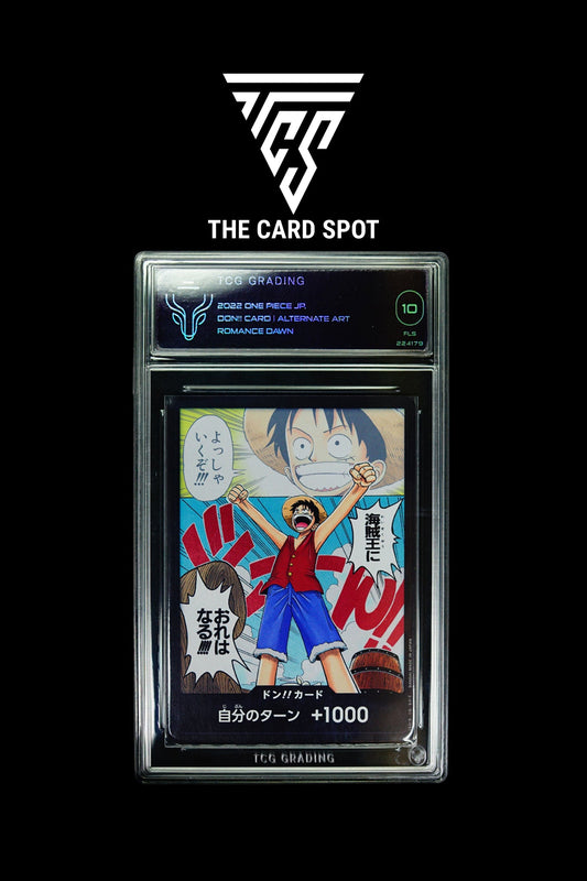 OP01 Don Alt Art One Piece TCG 10 - THE CARD SPOT PTY LTD.ONE PIECE GRADEDONE PIECE