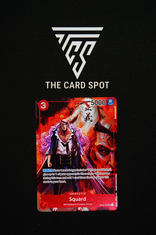 OP02 - 009 Squard Box Topper - One Piece TC - THE CARD SPOT PTY LTD.