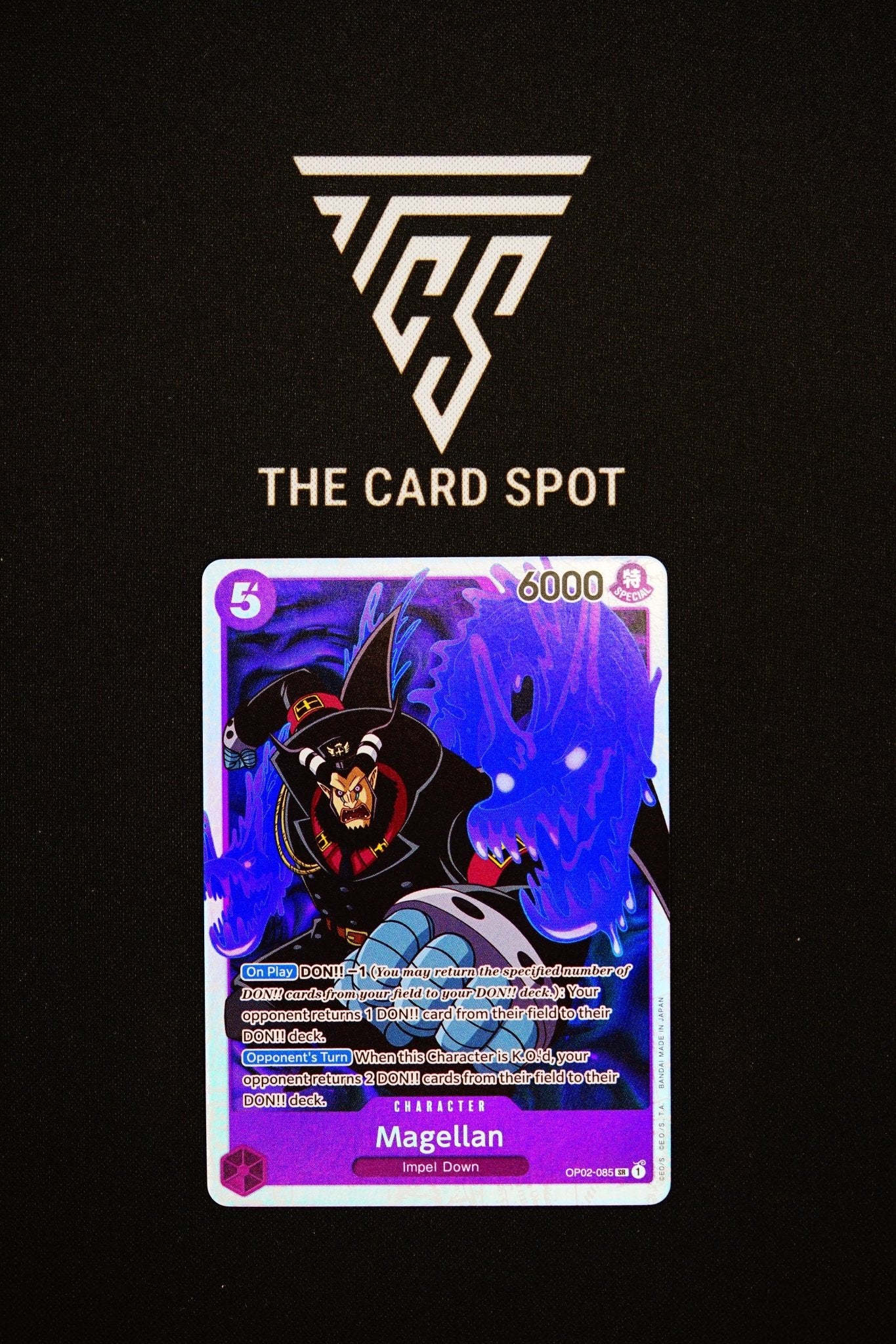 OP02 - 085 Magellan SR - One Piece TCG - THE CARD SPOT PTY LTD.